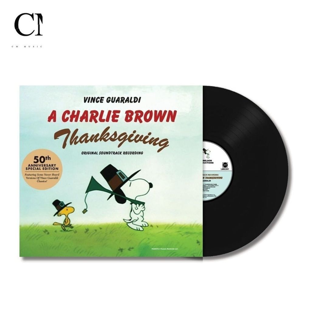史努比 Vince Guaraldi - A Charlie Brown Thanksgiving【50週年紀念】（黑膠唱片 LP） 封面
