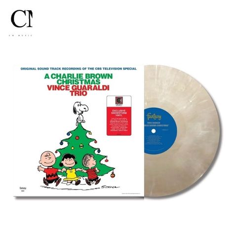 查理布朗 Vince Guaraldi Trio - A Charlie Brown Christmas 聖誕節特輯【雪色彩膠】（黑膠唱片 LP）