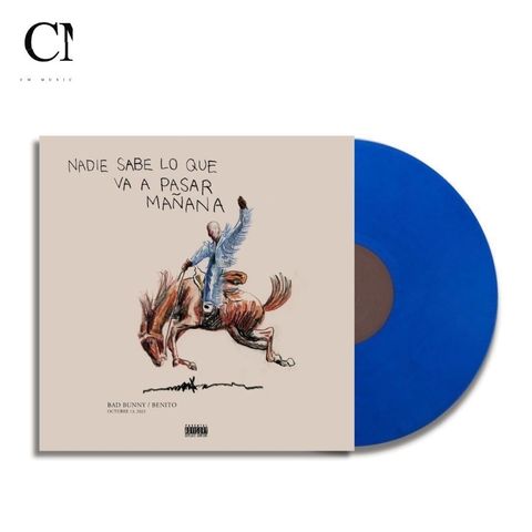 壞痞兔 Bad Bunny - Nadie Sabe Lo Que Va A Pasar Mañana【藍色彩膠】（黑膠唱片 2LP）