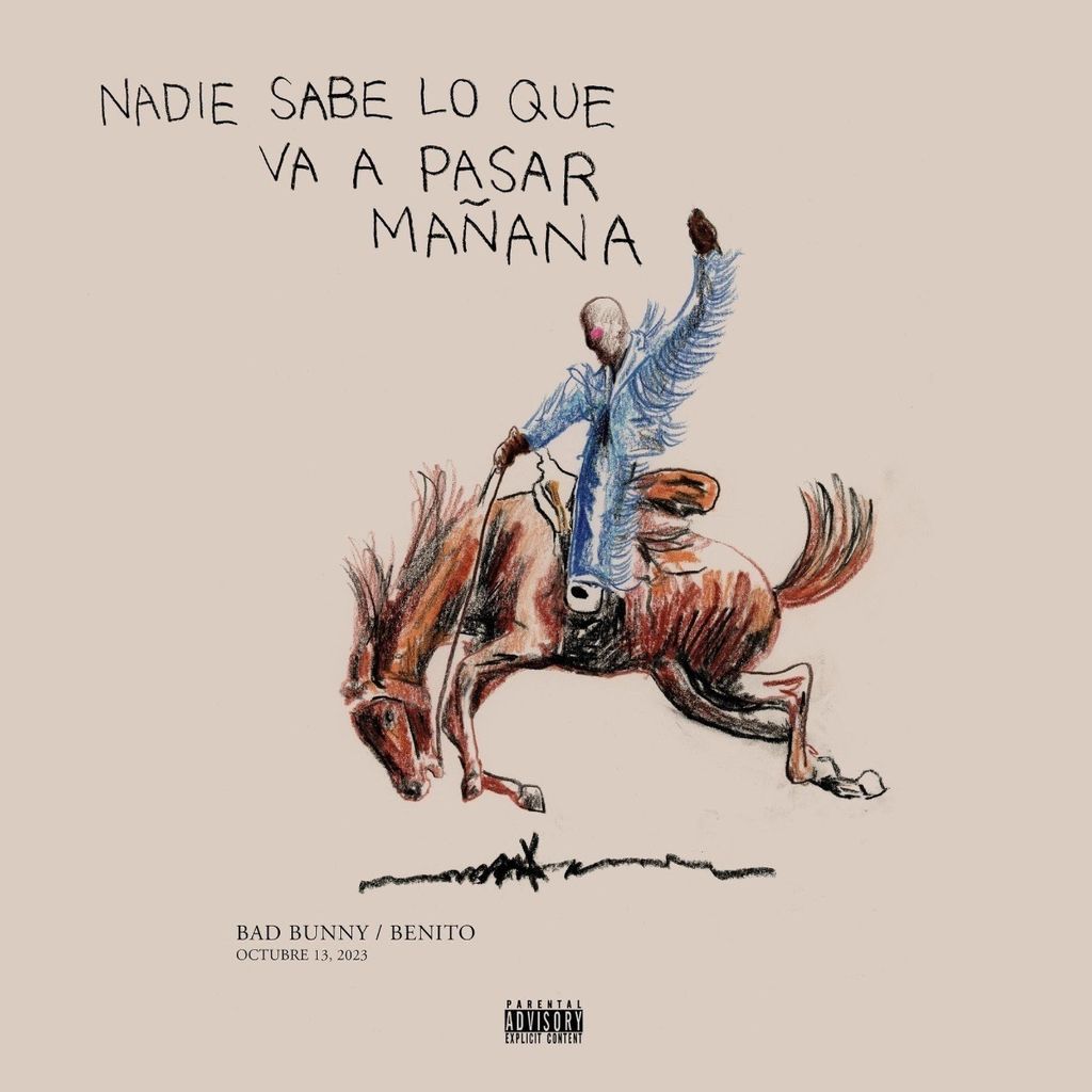 壞痞兔 Bad Bunny - Nadie Sabe Lo Que Va A Pasar Mañana【藍色彩膠】（黑膠唱片 2LP） 內頁 1