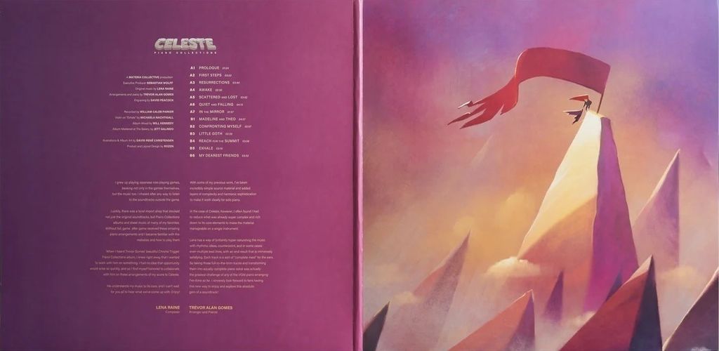 蔚藍 Celeste Piano Collections【紫色彩膠】（黑膠唱片 LP） 內頁 3