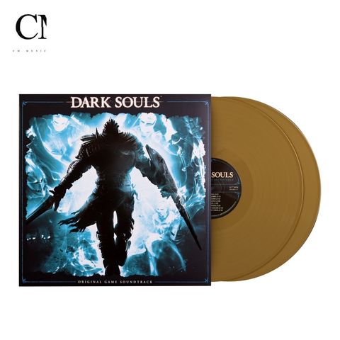 黑暗靈魂 Dark Souls 遊戲原聲帶【全球限量 300 張｜金色彩膠】（黑膠唱片 2LP）