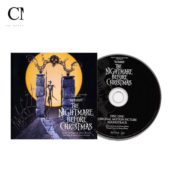 聖誕夜驚魂 The Nightmare Before Christmas 原聲帶（2CD） 封面