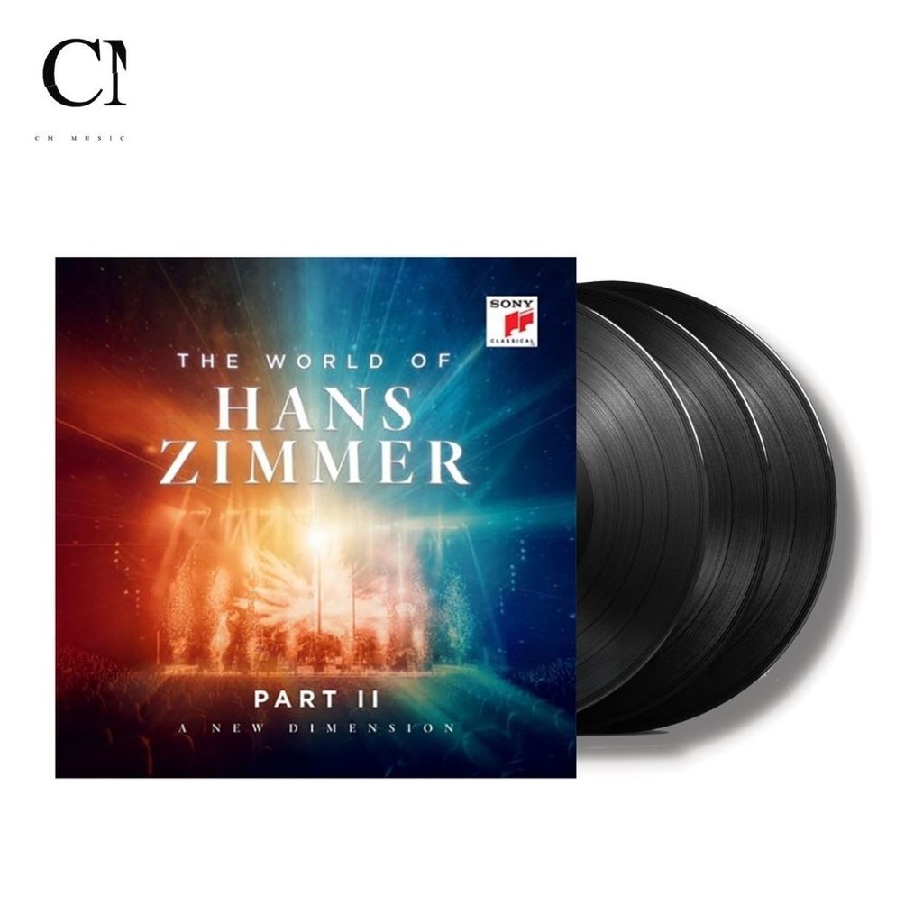 漢斯季默 Hans Zimmer - World of Hans Zimmer Part II：A New Dimension（黑膠唱片 3LP） 封面