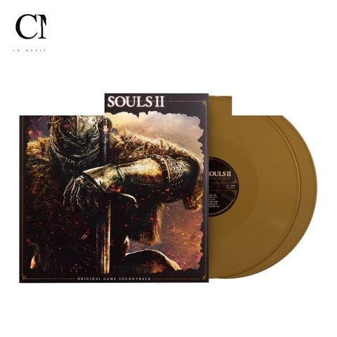黑暗靈魂 2 Dark Souls II 遊戲原聲帶【全球限量300張｜金色彩膠】（黑膠唱片 2LP）
