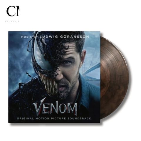 猛毒 Venom 電影原聲帶【棕黑大理石紋彩膠｜限量編號】（黑膠唱片 LP）