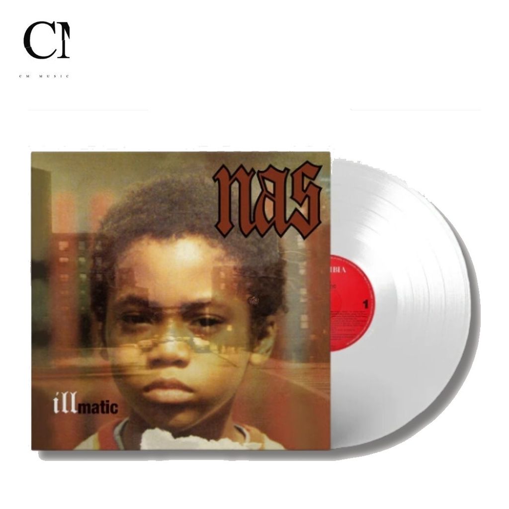 Nas - Illmatic【透明膠】（黑膠唱片 LP） 封面