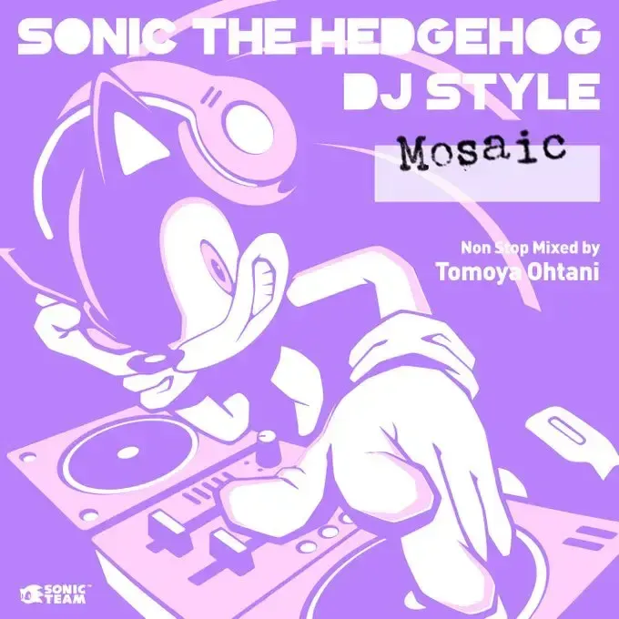 音速小子 Sonic The Hedgehog DJ Style "MOSAIC"【日盤】（CD） 封面
