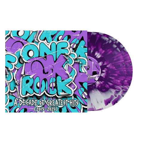 One OK Rock - Greatest Hits【收錄 OOR 2015-2025 最熱門金曲｜紫色潑墨彩膠】（黑膠唱片 LP）此商品不適用折扣券