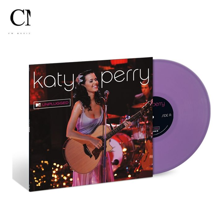 凱蒂佩芮 Katy Perry - MTV Unplugged【限量版｜紫色彩膠】（黑膠唱片 LP） 封面