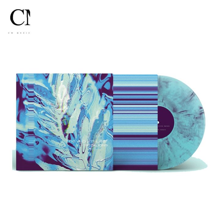 The Album Leaf - ROTATIONS【限量版｜藍紫潑墨彩膠】（黑膠唱片 2LP） 封面