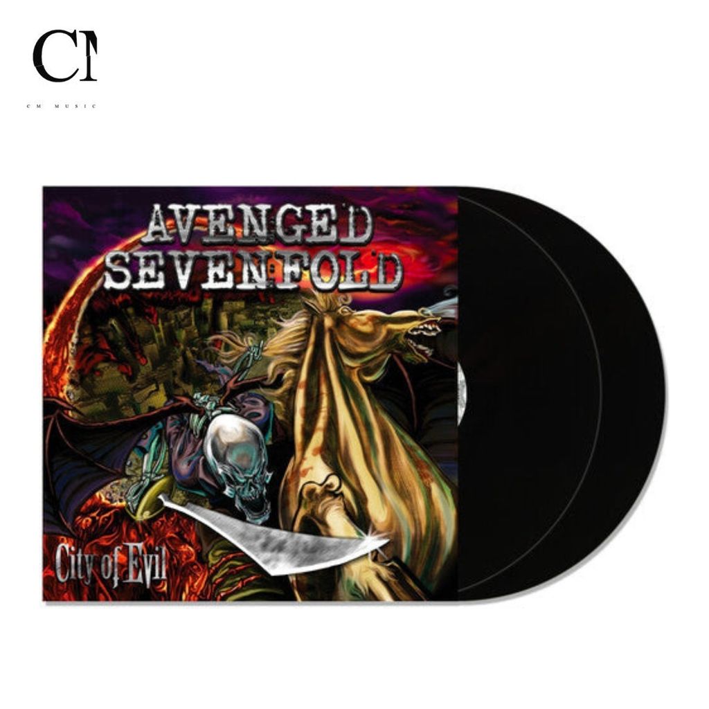 Avenged Sevenfold - City of Evil（黑膠唱片 2LP） 封面