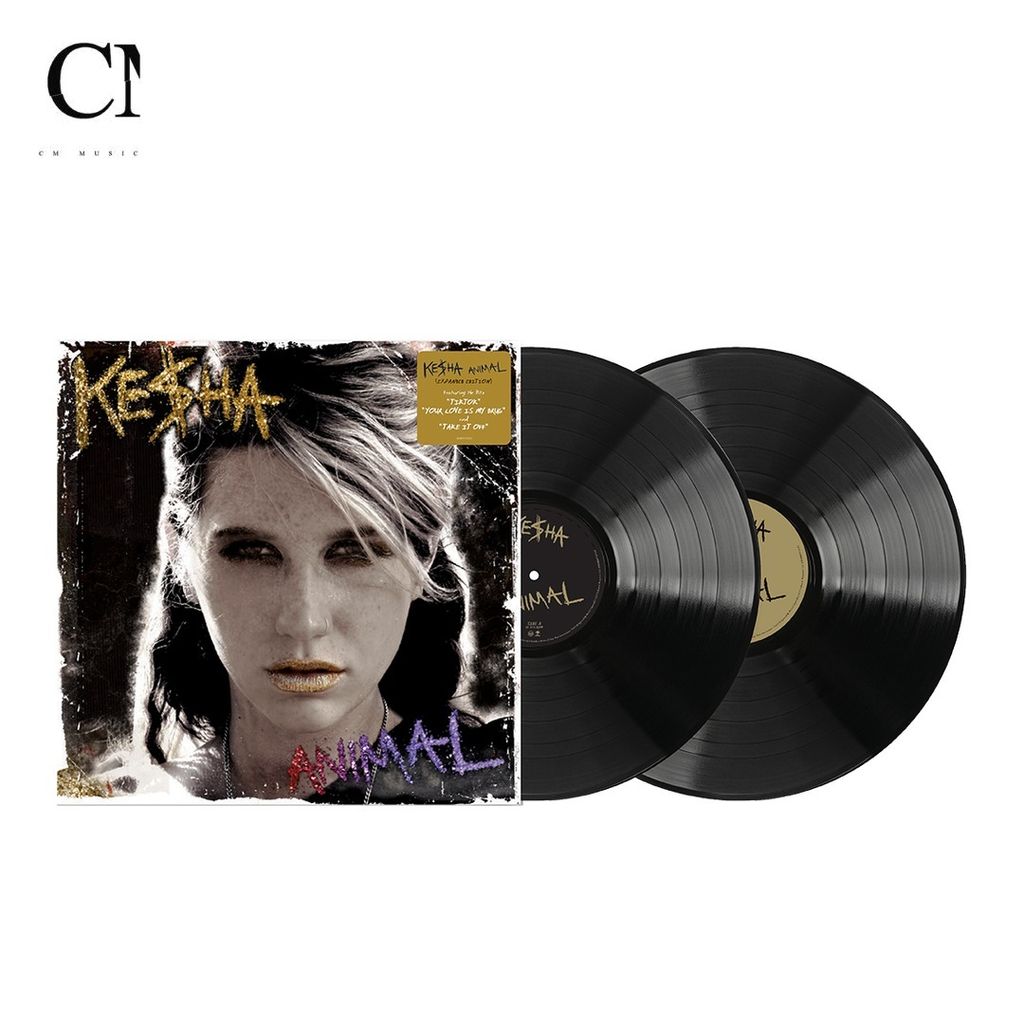 凱莎 Kesha - Animal【擴充版】（黑膠唱片 2LP） 封面