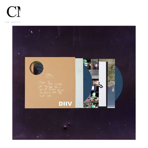 DIIV - Oshin【10 週年紀念版｜藍色大理石紋彩膠｜附書】（黑膠唱片 2LP）