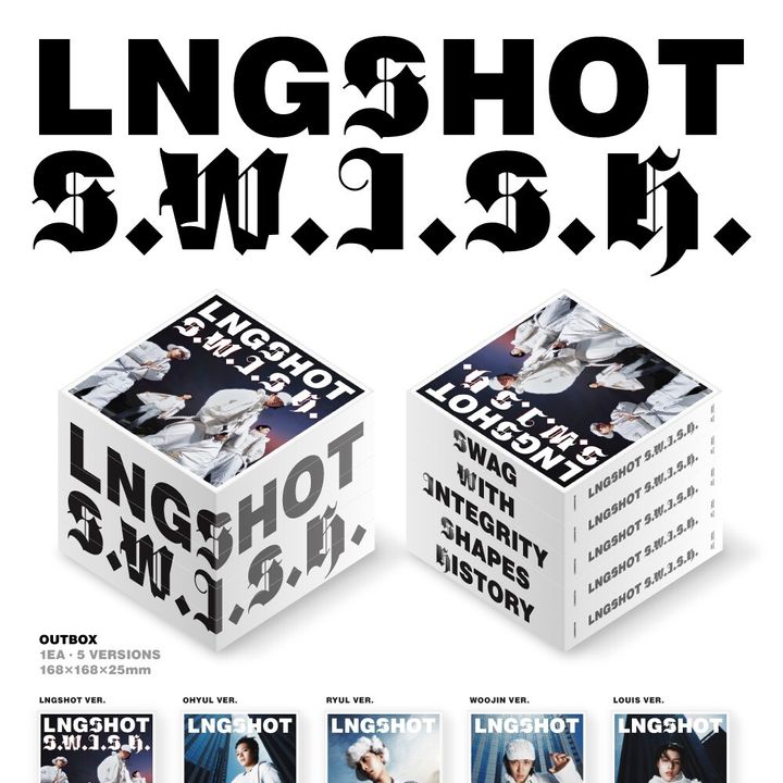 LNGSHOT - EP：S.W.I.S.H.【STANDARD 版｜隨機】（CD） 內頁 1