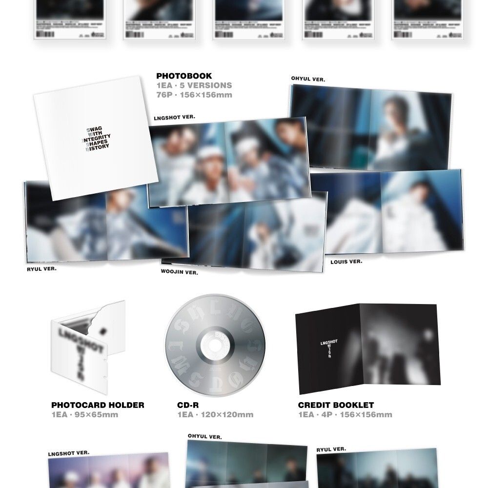 LNGSHOT - EP：S.W.I.S.H.【STANDARD 版｜隨機】（CD） 內頁 2
