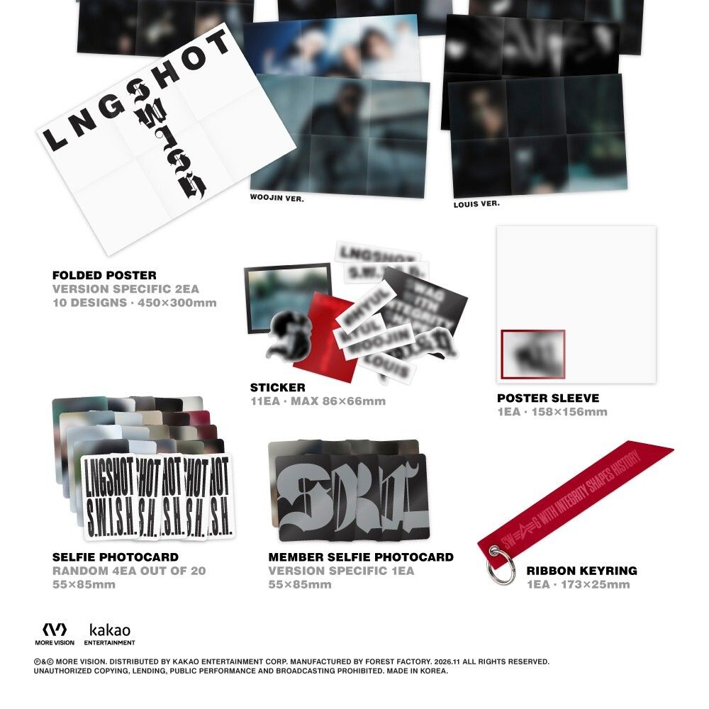 LNGSHOT - EP：S.W.I.S.H.【STANDARD 版｜隨機】（CD） 內頁 3