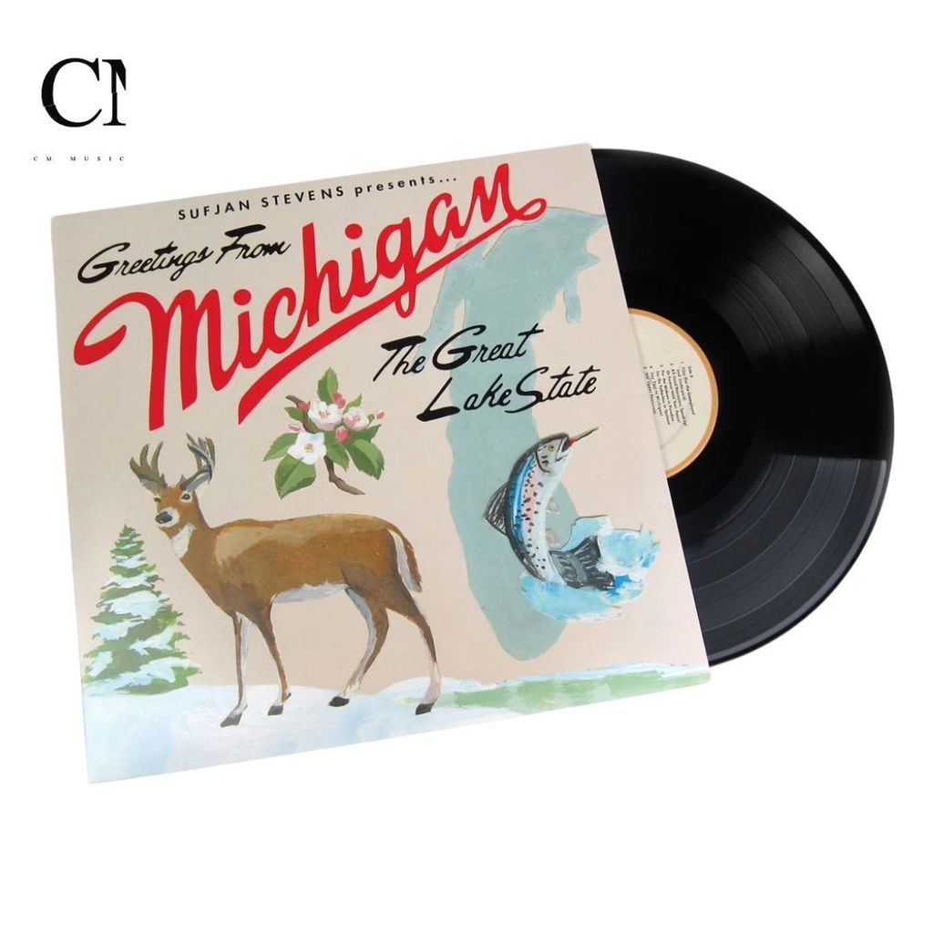 Sufjan Stevens - Michigan（黑膠唱片 2LP） 封面