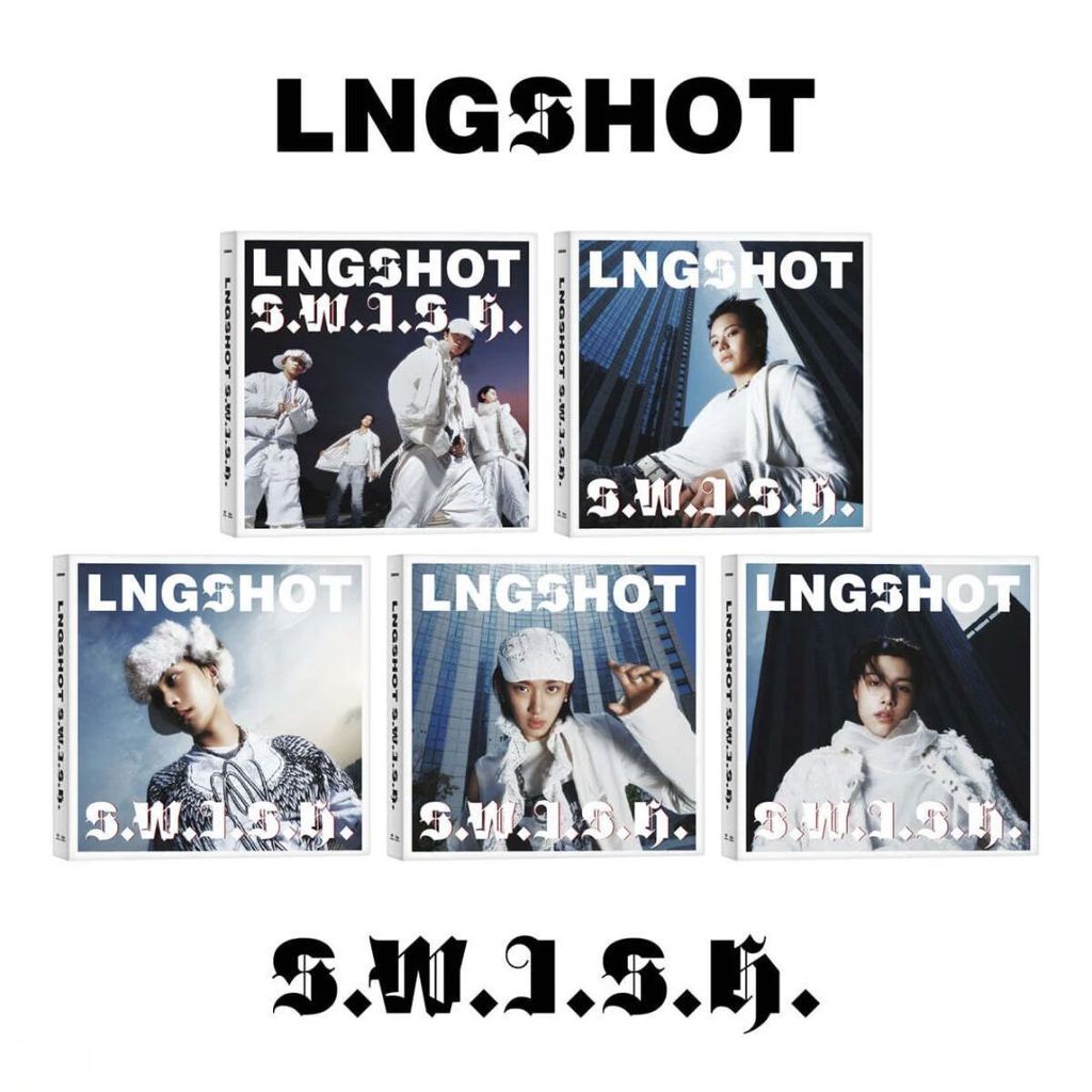 LNGSHOT - EP：S.W.I.S.H.【STANDARD 版｜隨機】（CD） 封面