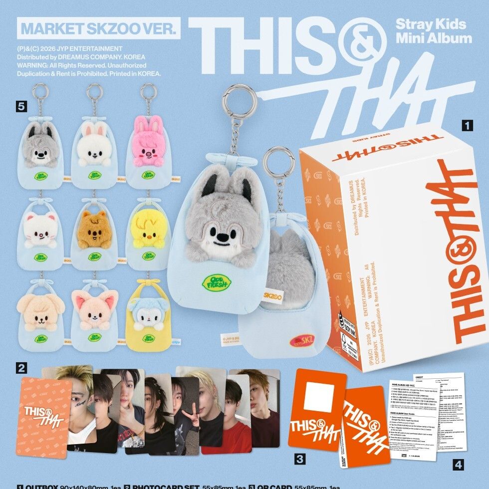 STRAY KIDS - 迷你十輯：THIS & THAT【MARKET SKZOO 版】（數位專輯） 內頁 1