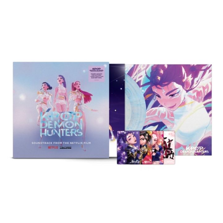 獵魔女團 KPop Demon Hunters 原聲帶 【彩膠】（黑膠唱片 LP） 封面