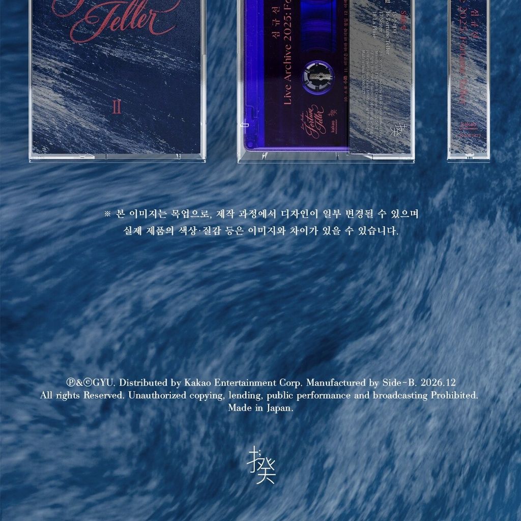 SIM GYU SEON - Live Archive 2025: Fortune Teller【兩卷裝｜初回限定】（卡帶） 內頁 5