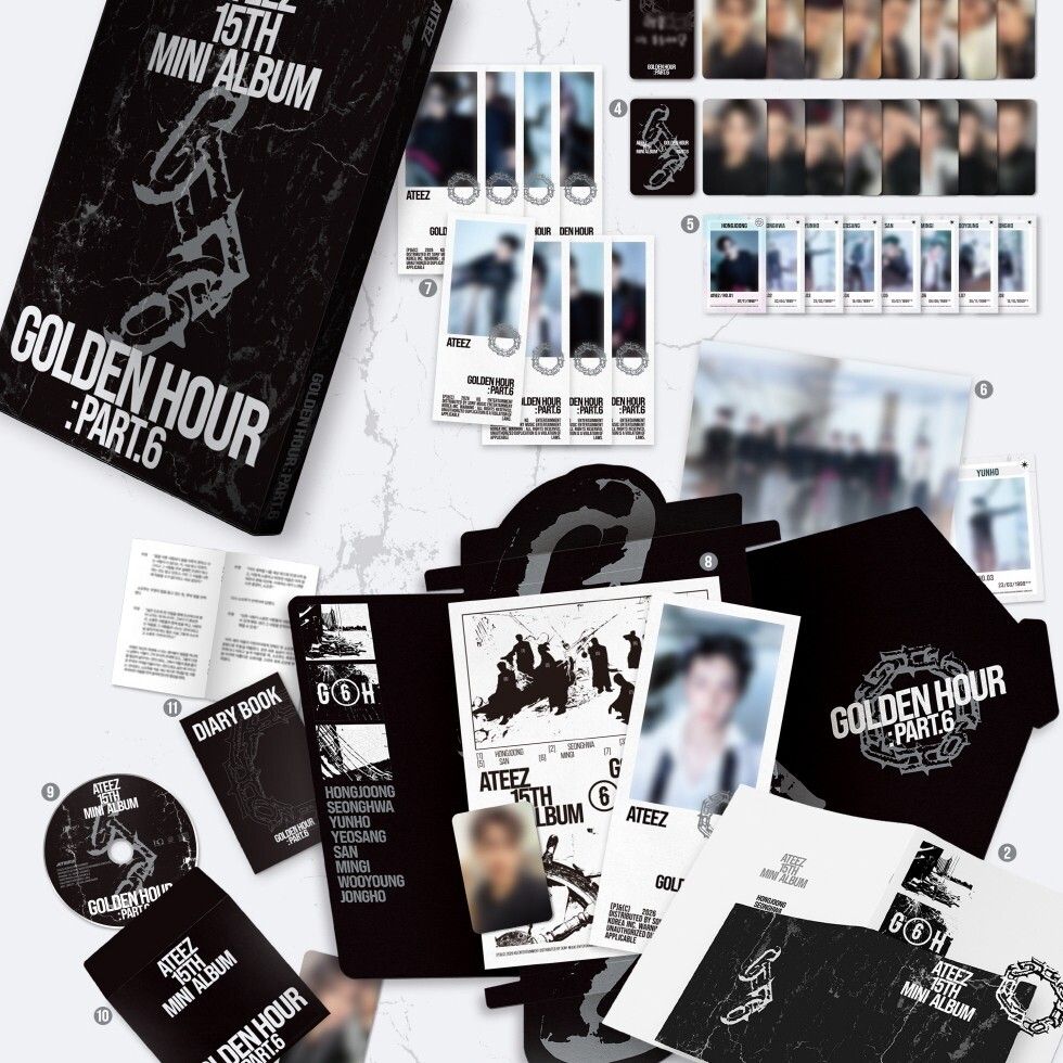 ATEEZ - 迷你十五輯：GOLDEN HOUR : Part.6【Photobook 版】（CD） 內頁 2