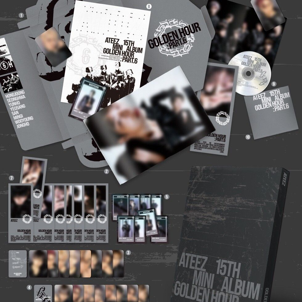 ATEEZ - 迷你十五輯：GOLDEN HOUR : Part.6【Photobook 版】（CD） 內頁 3