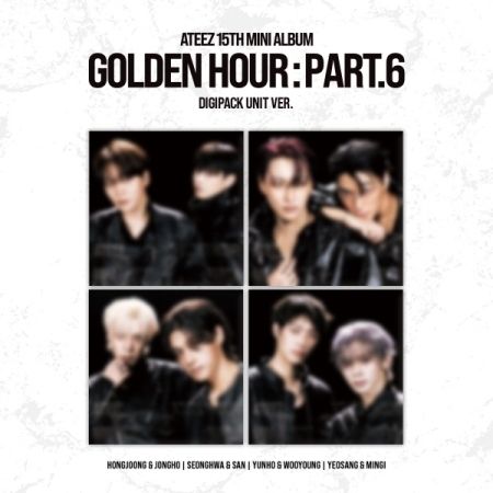 ATEEZ - 迷你十五輯：GOLDEN HOUR : Part.6 【Digipack 版】（CD） 封面