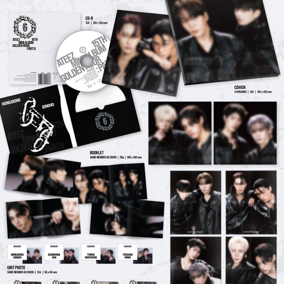 ATEEZ - 迷你十五輯：GOLDEN HOUR : Part.6 【Digipack 版】（CD） 內頁 1