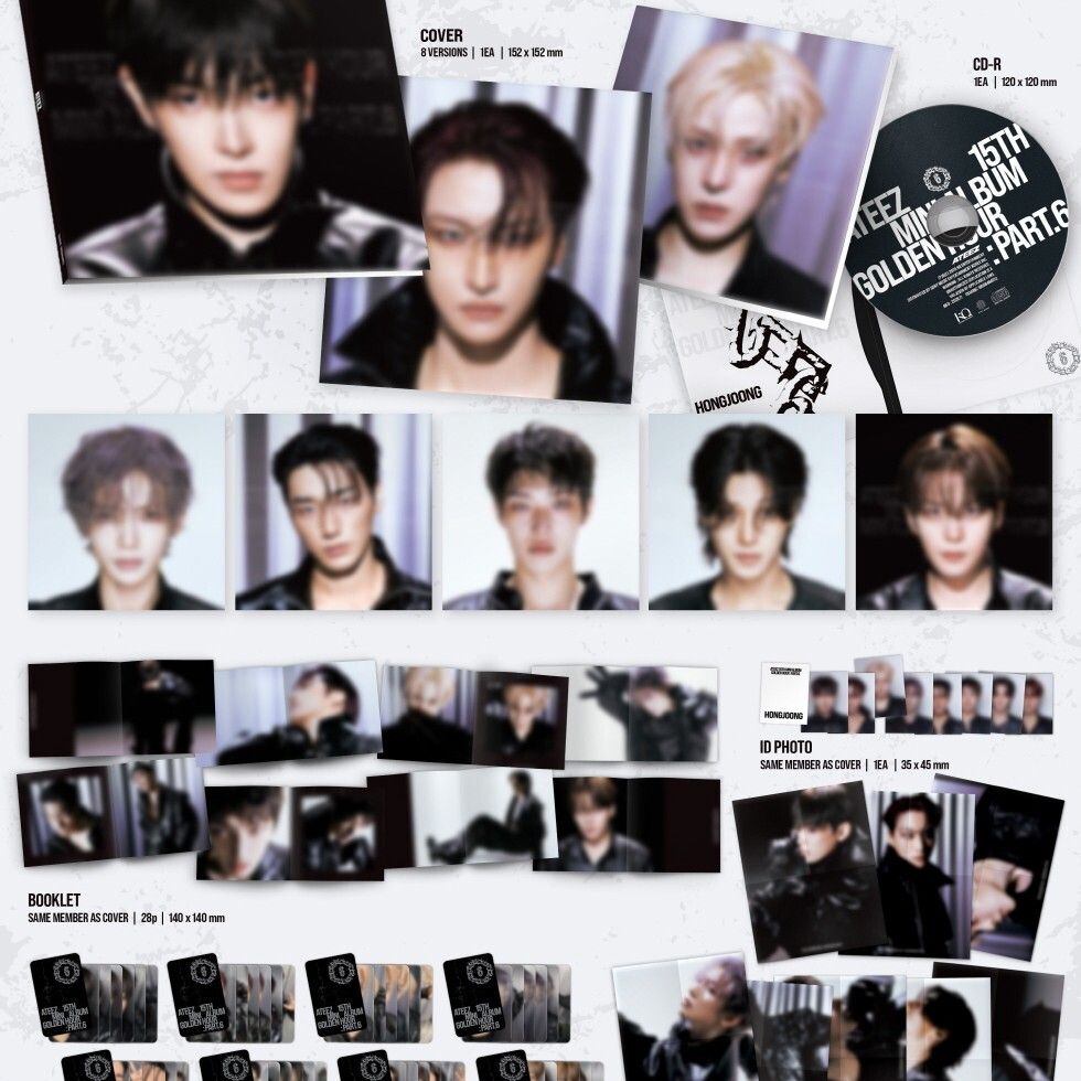 ATEEZ - 迷你十五輯：GOLDEN HOUR : Part.6 【Digipack 版】（CD） 內頁 3