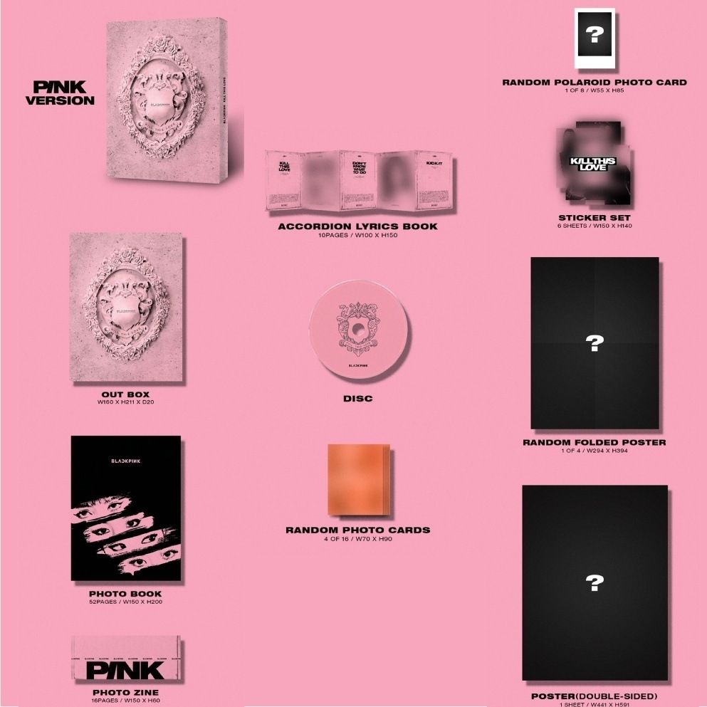BLACKPINK - 迷你二輯: Kill This Love ( CD ) 內頁 2