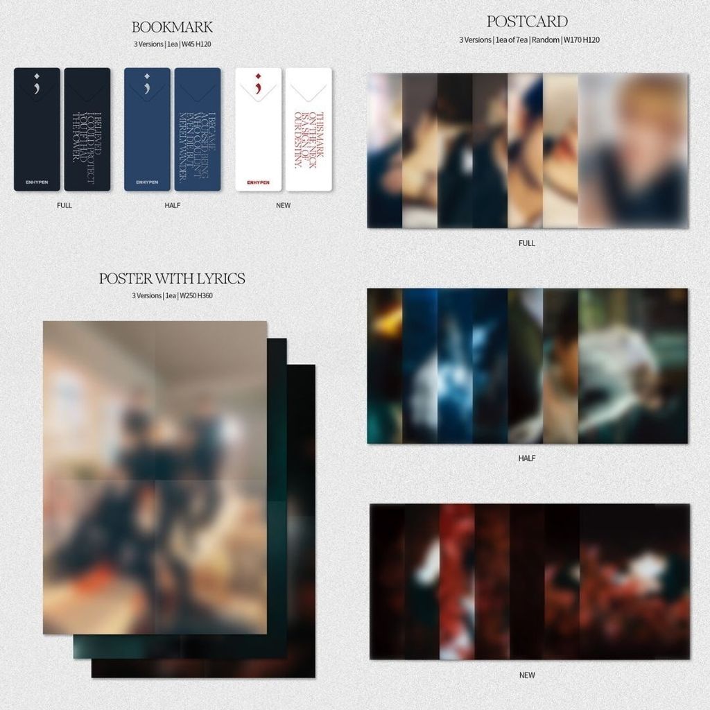 【預購限時補貨】ENHYPEN - 迷你四輯：DARK BLOOD 【Photobook 版】（CD） 內頁 3
