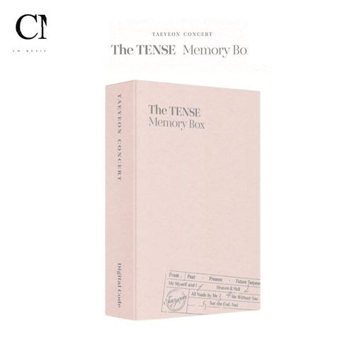 【限時補貨預購】太妍 TAEYEON（少女時代） - 演唱會盒裝紀念：THE TENSE 【Digital Code】（數位專輯）