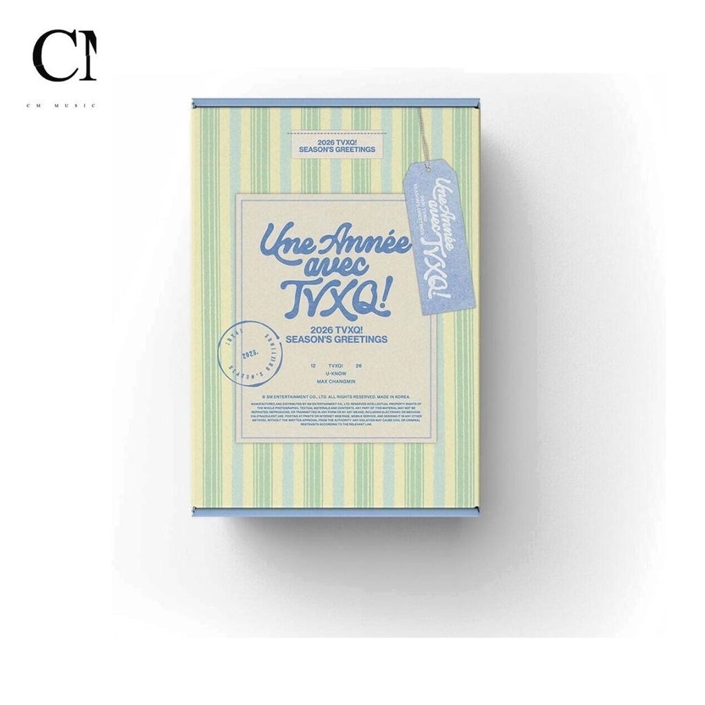 TVXQ! - 2026 Season Greetings 【2026 年曆】（官方周邊） 封面