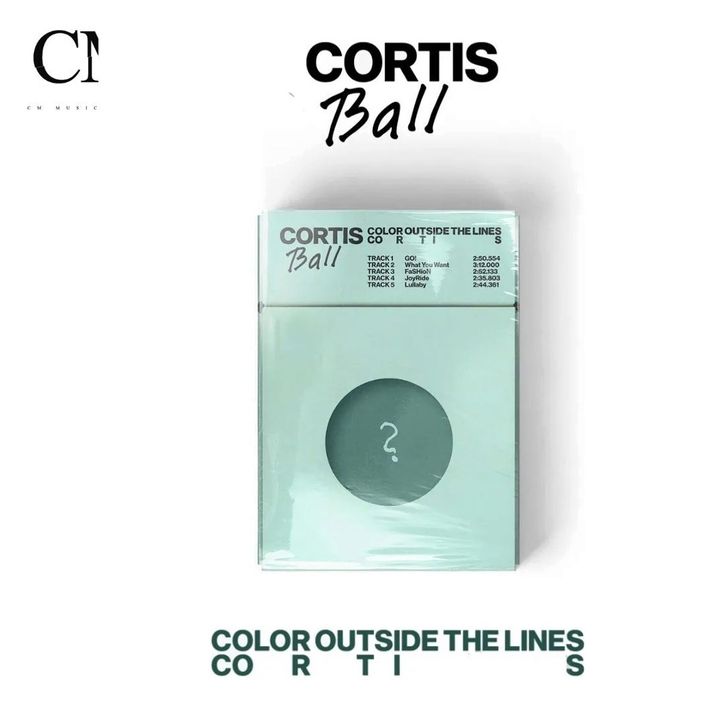 CORTIS -1st EP：Color Outside The Lines【CORTIS BALL 版｜韓國進口】（CD） 封面