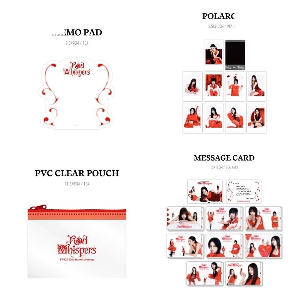 TWICE - 2026 Season Greetings 【2026 年曆】（官方周邊） 內頁 3