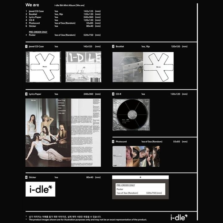i-dle - 迷你八輯：We Are 【Jewel 特別版】（CD） 內頁 1