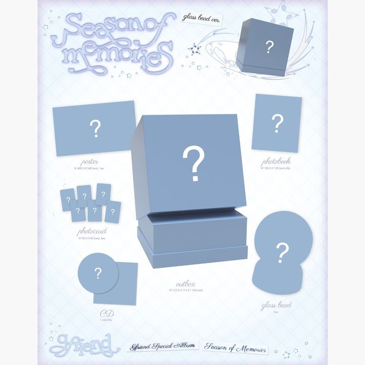 GFRIEND - 特別專輯: Season of Memories（Glass Bead 版｜CD） 內頁 1