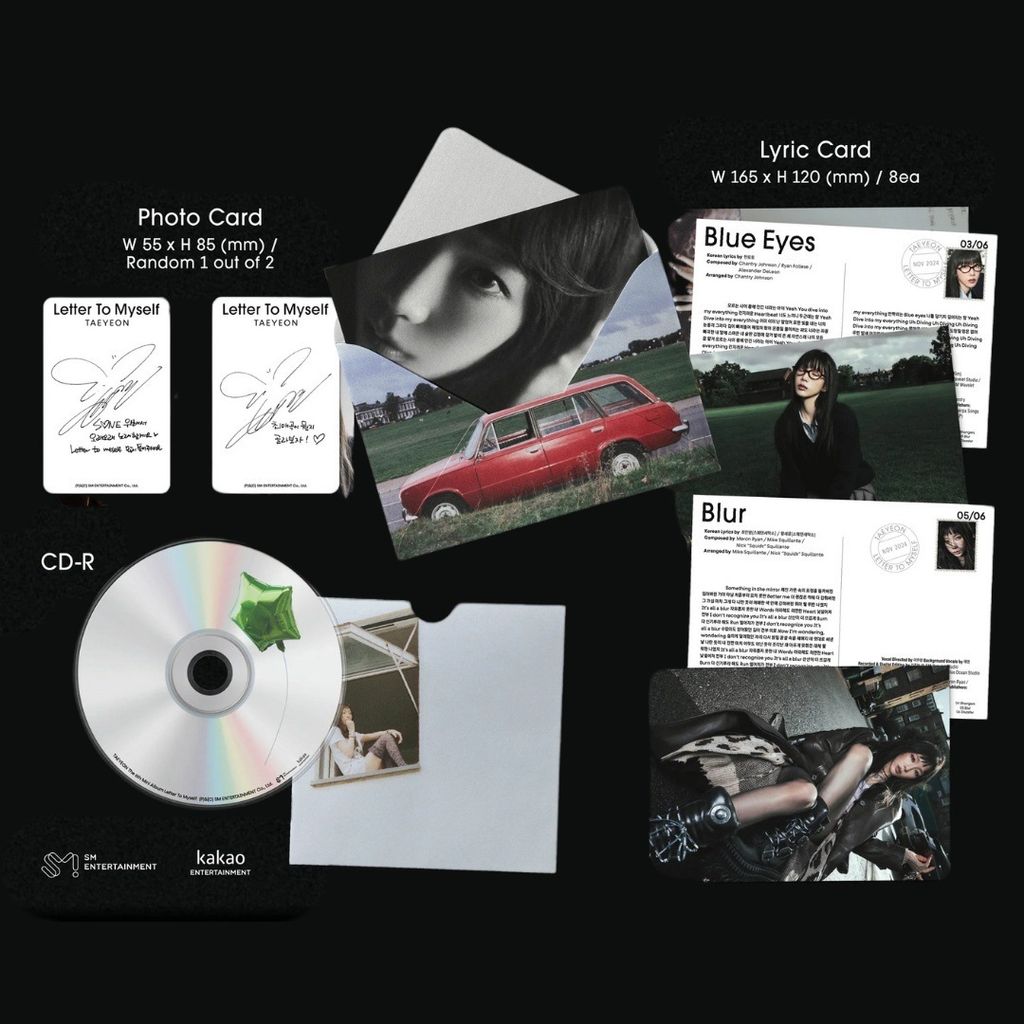太妍 TAEYEON (少女時代) - 迷你六輯: Letter To Myself（Letter 版｜CD） 內頁 3