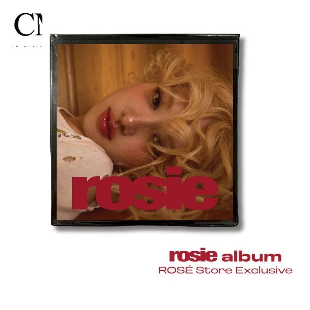 朴彩英 Rosé (BLACKPINK) - 首張專輯: Rosie（Rosé官網限定版｜CD） 封面