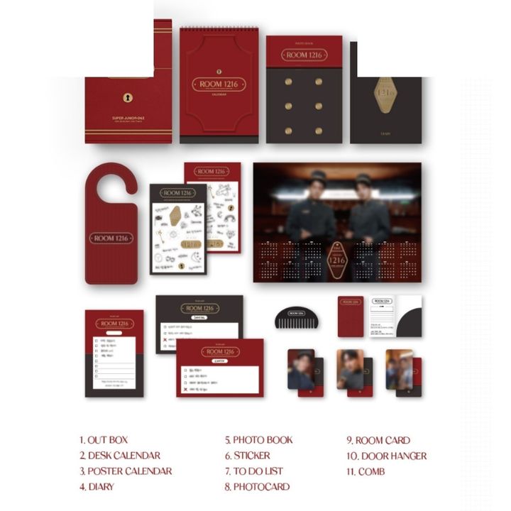東海 銀赫 D&E (SUPER JUNIOR) - 2025 Season's Greetings（年曆｜官方周邊） 內頁 1