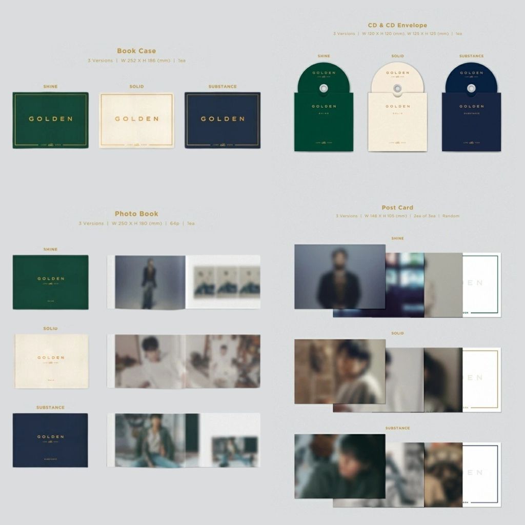 田柾國 JUNG KOOK (BTS)- Golden（一般版｜CD） 內頁 3