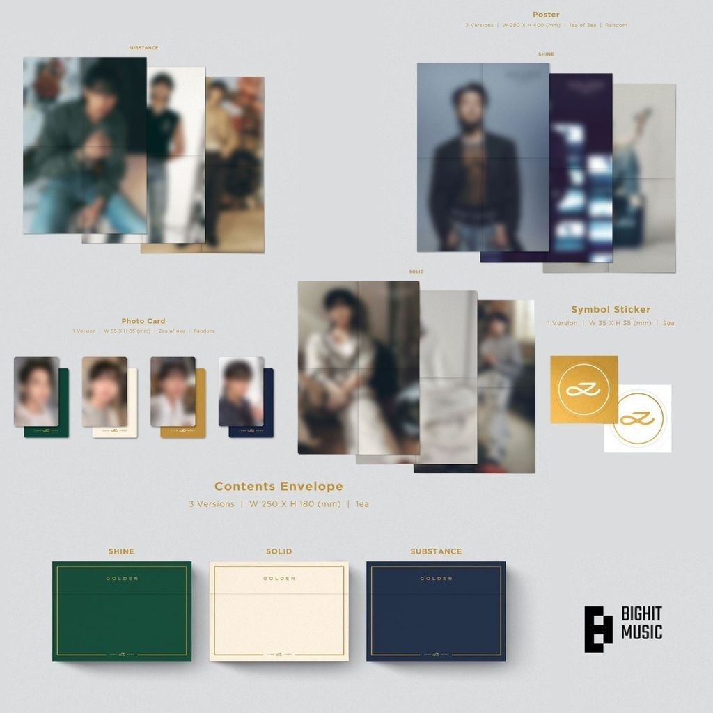 田柾國 JUNG KOOK (BTS)- Golden（一般版｜CD） 內頁 4