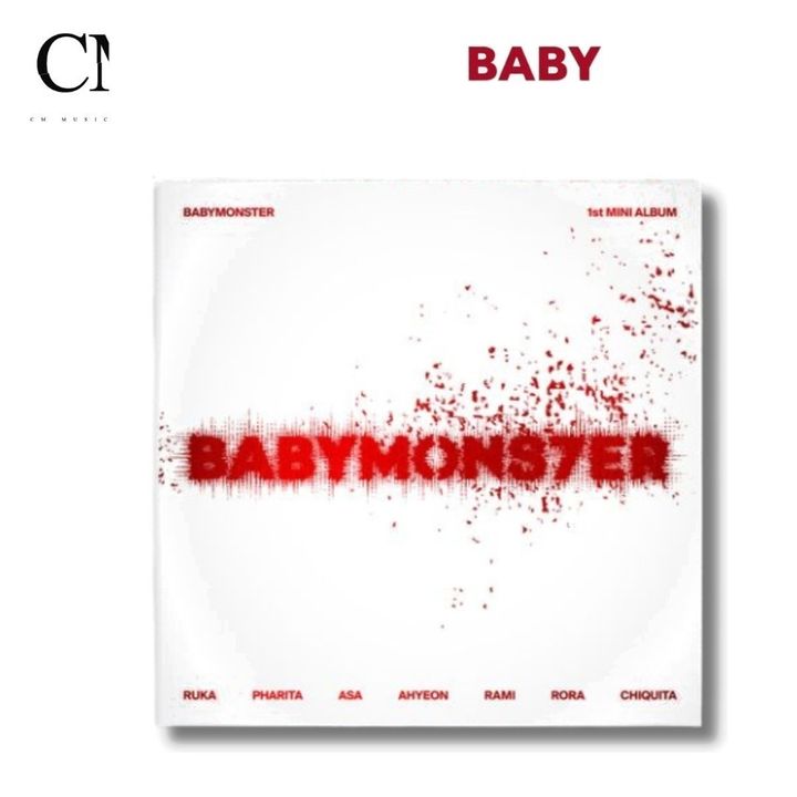 BABYMONSTER- 1st Mini Album: BABYMONS7ER ( Photobook 版｜CD ) 封面