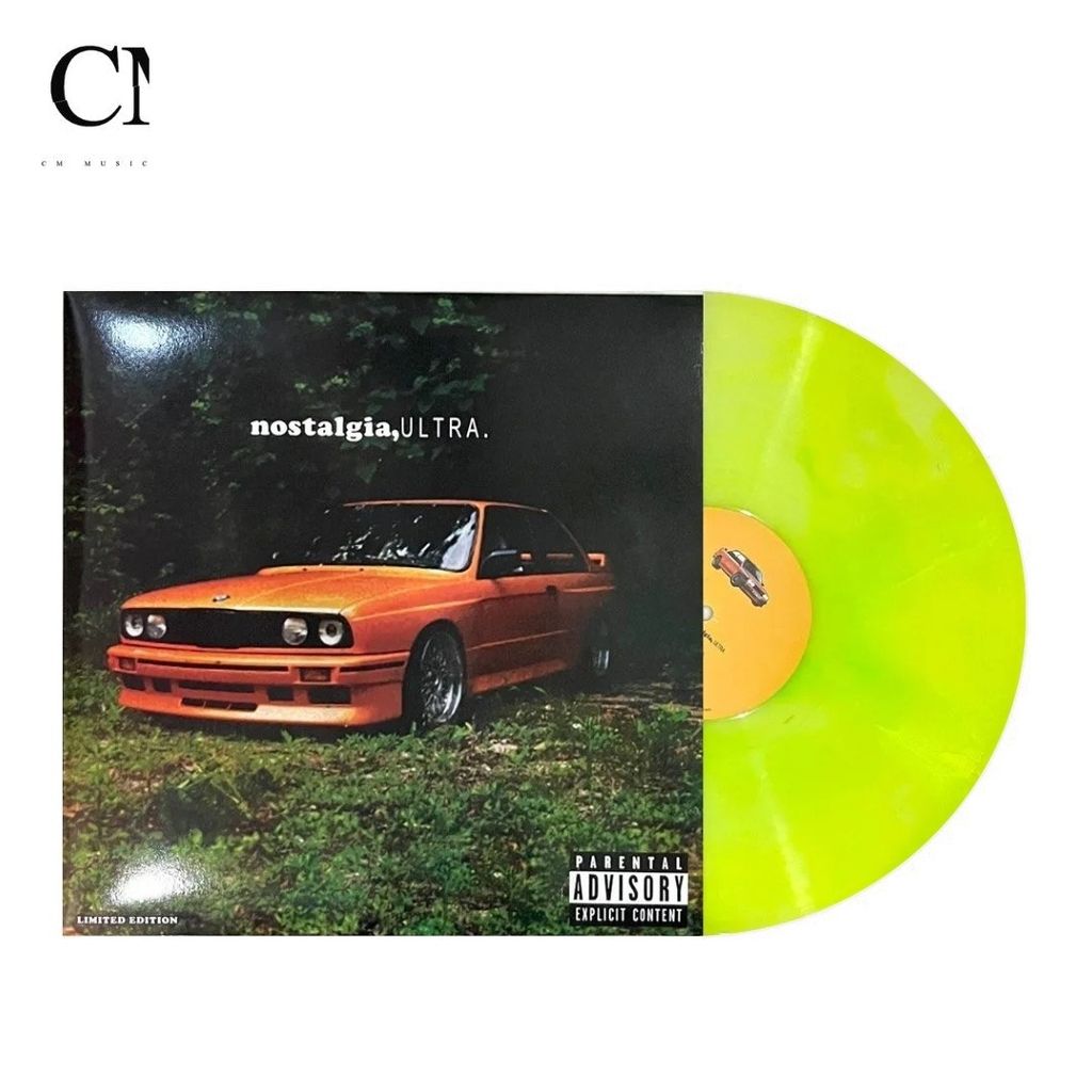 Frank Ocean - Nostalgia, Ultra【非官方發行｜霓虹燈黃膠｜限量】（黑膠唱片 LP） 封面