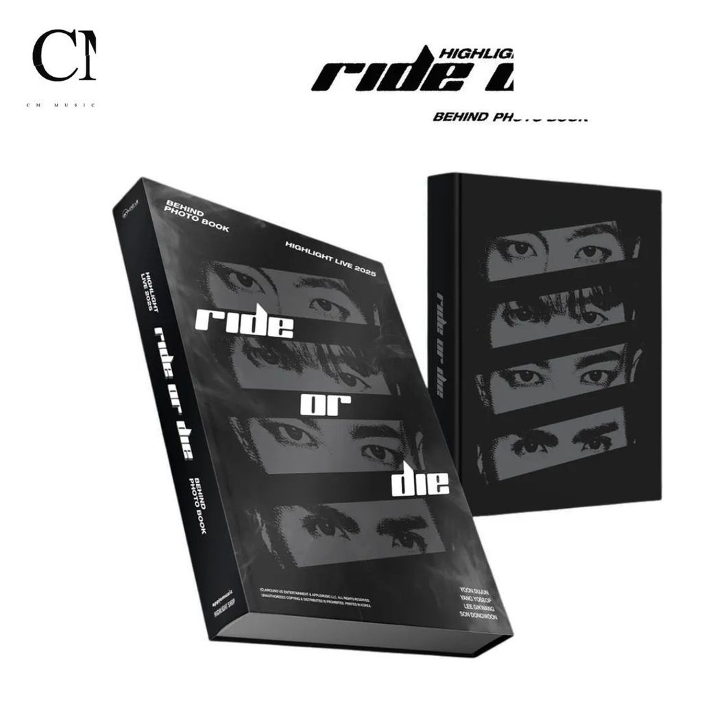 HIGHLIGHT - LIVE 2025：RIDE OR DIE 【花絮寫真書】（官方周邊） 封面