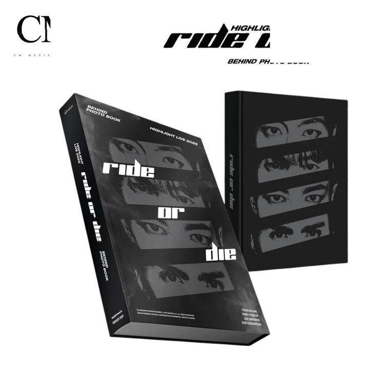 HIGHLIGHT - LIVE 2025：RIDE OR DIE 【花絮寫真書】（官方周邊） 封面