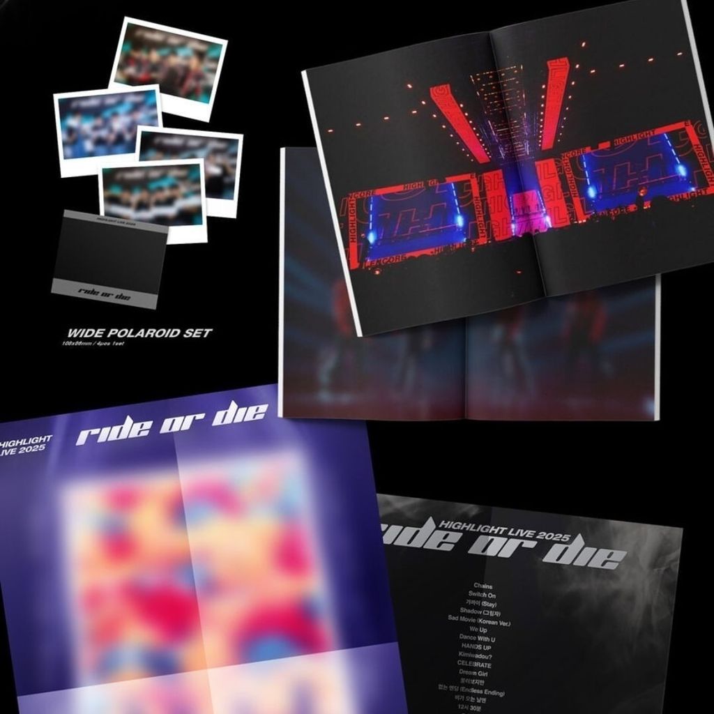 HIGHLIGHT - LIVE 2025：RIDE OR DIE 【花絮寫真書】（官方周邊） 內頁 2