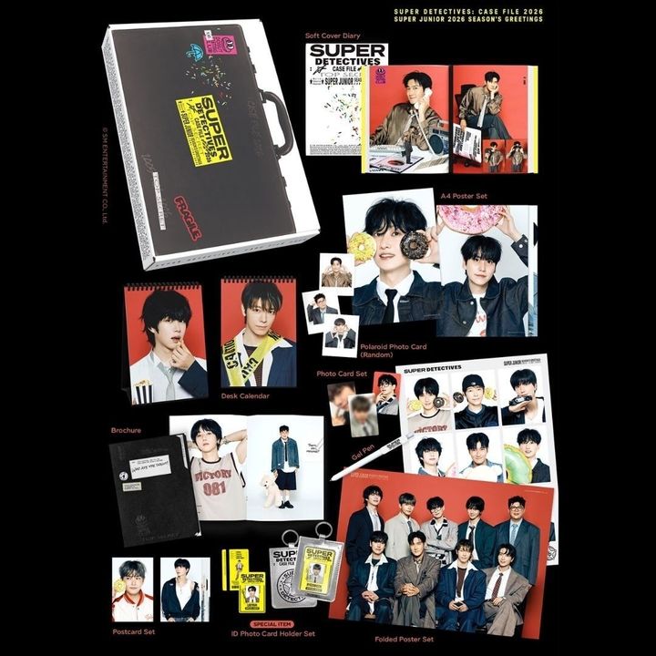SUPER JUNIOR - 2026 Season Greetings 【2026 年曆】（官方周邊） 內頁 1